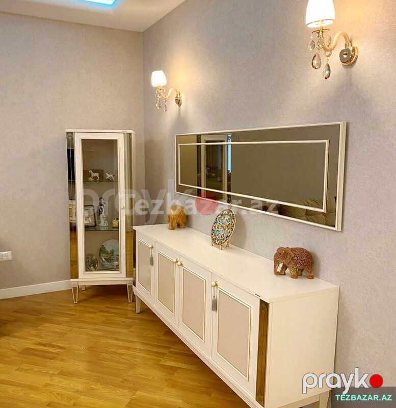 Grand həyət 2 otaqli kirayə mənzil — Ev, villa, Bakı (4)