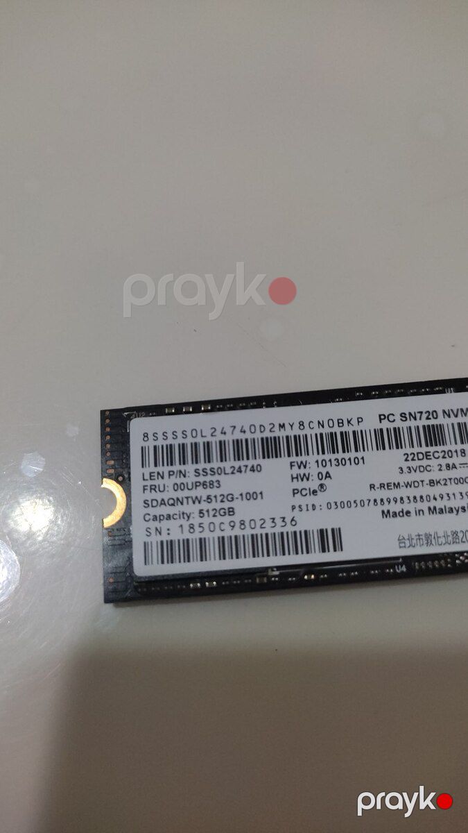 SSD M2 nvme 512GB — Kompüterlər və noutbuklar, Bakı (2)