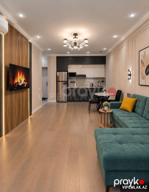 Nərimanov rayonunda 3 otaqlı Yeni tikili Satılır, 70 m² — Mənzil, Bakı (3)