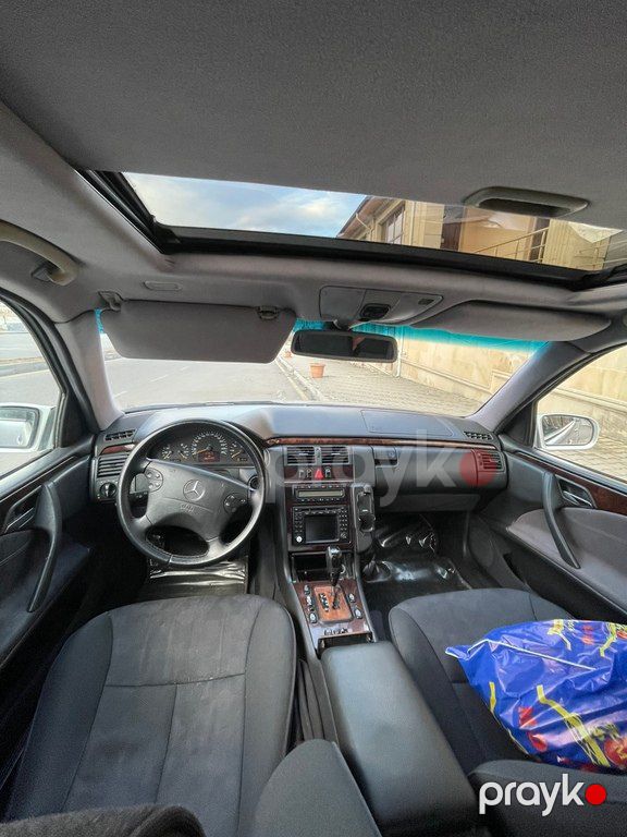 Mercedes E 280, 2.8 L, 2000 il, 280 500 km — Avtomobillər, Bakı (6)