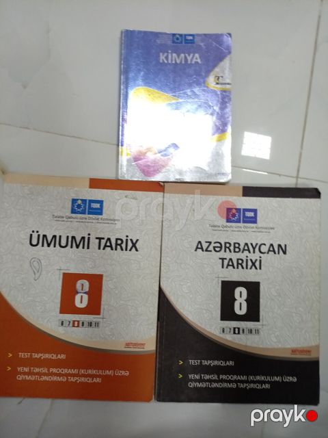 Dəst Şəklində 8 AZN İçləri yazılmayıb Dəstdə: - Ümumi Tarix – 8 — Digah