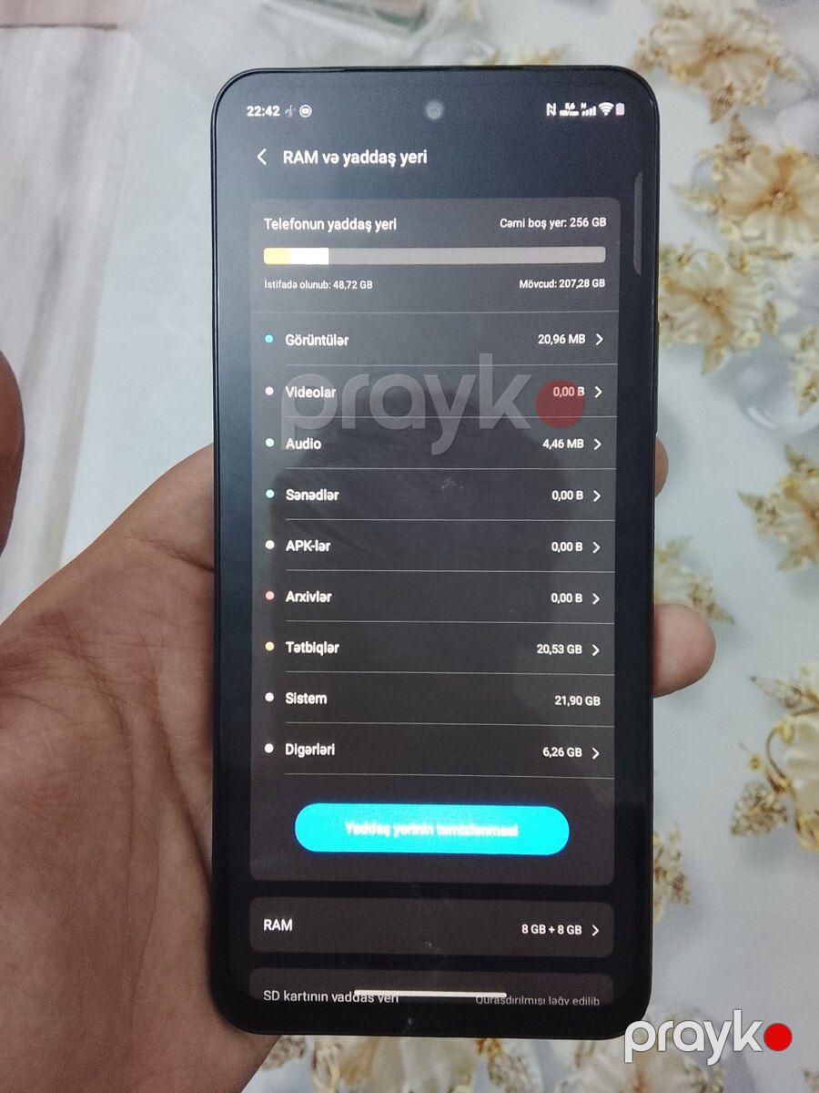 Vivo Y27 Sea Blue 128GB/8GB — Smartfonlar, Bakı (6)