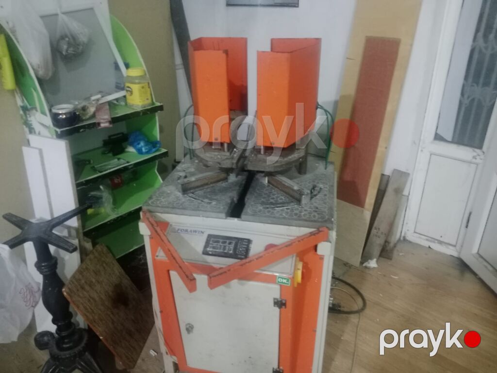 PVC/alüminium profillər üçün iki başlı künc qaynaq aparatı — Stanoklar, Bakı (2)