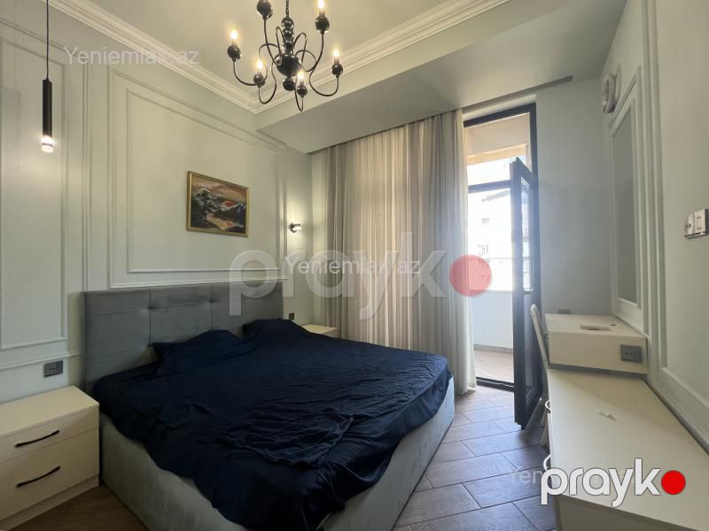 Kirayə 2 otaqlı Bina evi menzil (Yeni tikili), 60 m², Nəsimi rayonu — Mənzil, Bakı (8)