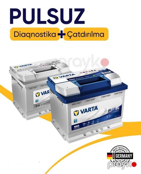 Akkumulyator "Varta" — Bakı