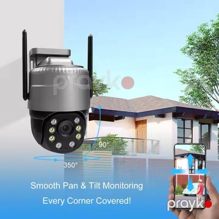Smart kamera "V380 4MP PTZ 4G" — Ağıllı ev və təhlükəsizlik, Bakı (2)