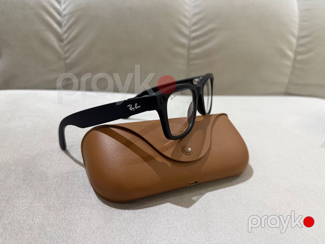 Rayban Meta Wayfarer Transitions Graph Green — Səs texnikası, Bakı (2)
