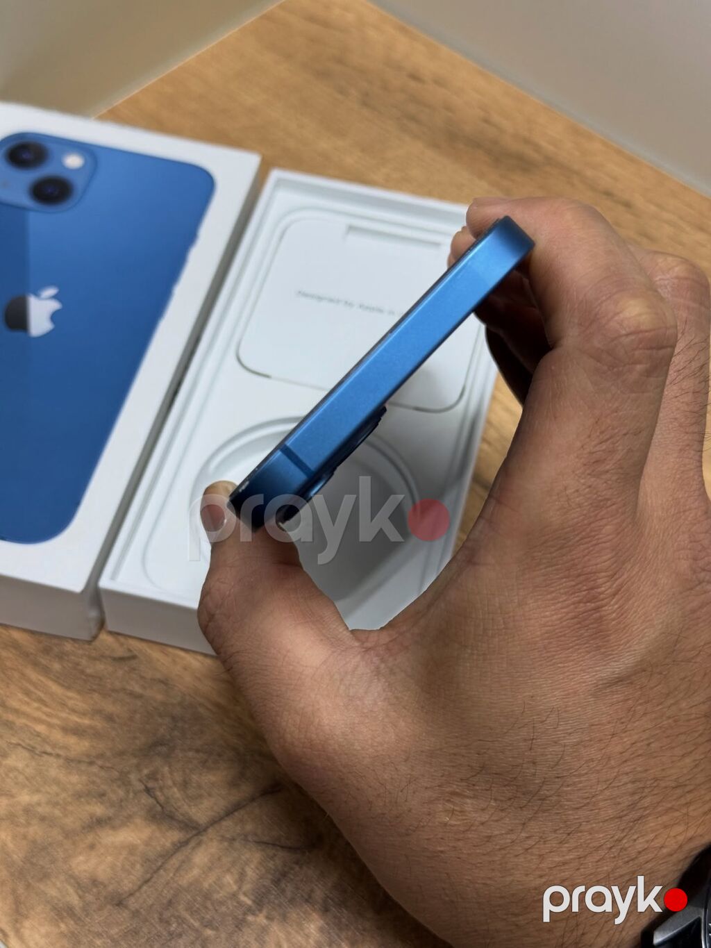 IPhone 13, 256 GB, Göy, Zəmanət, Kredit, Simsiz şarj — Apple iPhone, Bakı (3)