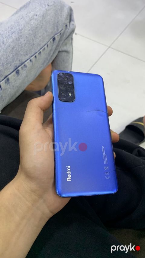 Redmi Note 11, 128 GB, rəng - Göy, Barmaq izi, Simsiz şarj, İki sim kartlı — Sumqayıt