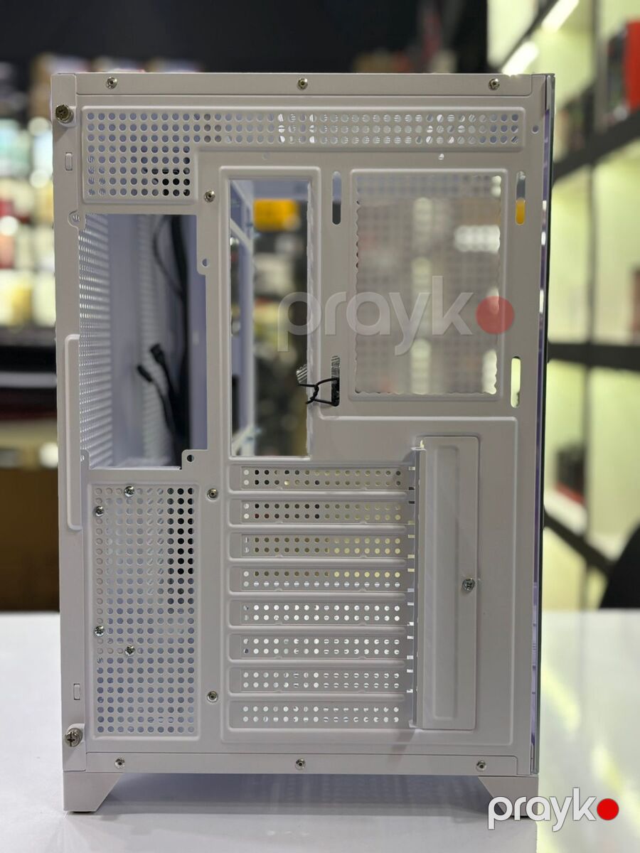 Gaming case LC-360 Atx Aquarium Case (White) — Kompüterlər və noutbuklar, Bakı (8)