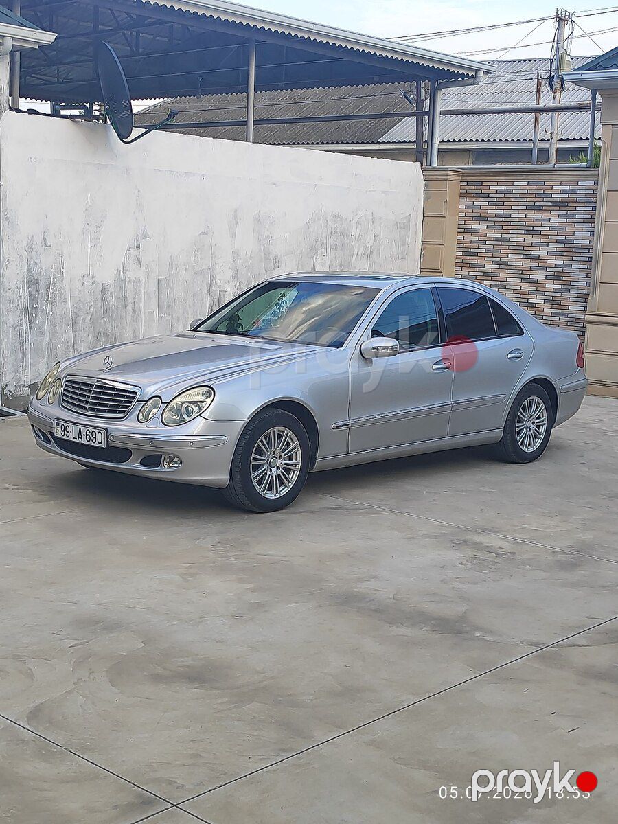 Mercedes E 200, 2003 il — Avtomobillər, Biləsuvar (2)