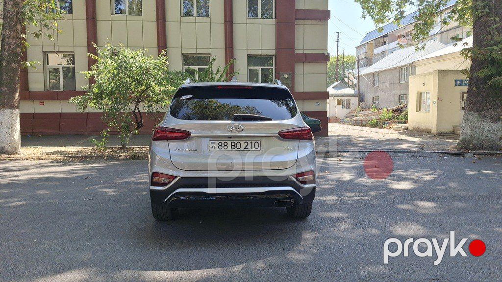 Hyundai Santa Fe, 2.0 L, 2020 il, 78 000 km — Avtomobillər, Bakı (4)