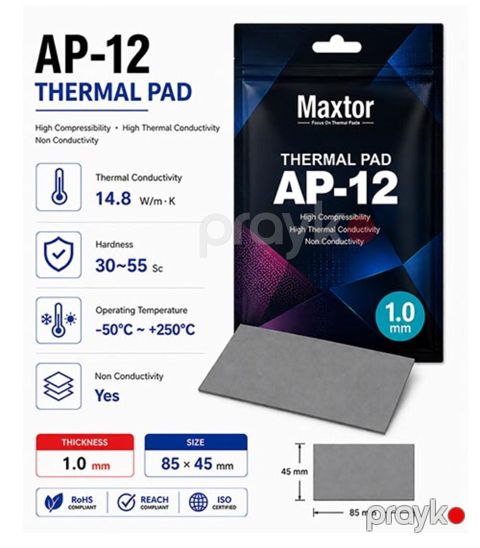 Maxtor AP-12 Thermal Pad 1mm Original (85x45mm) — Bakı