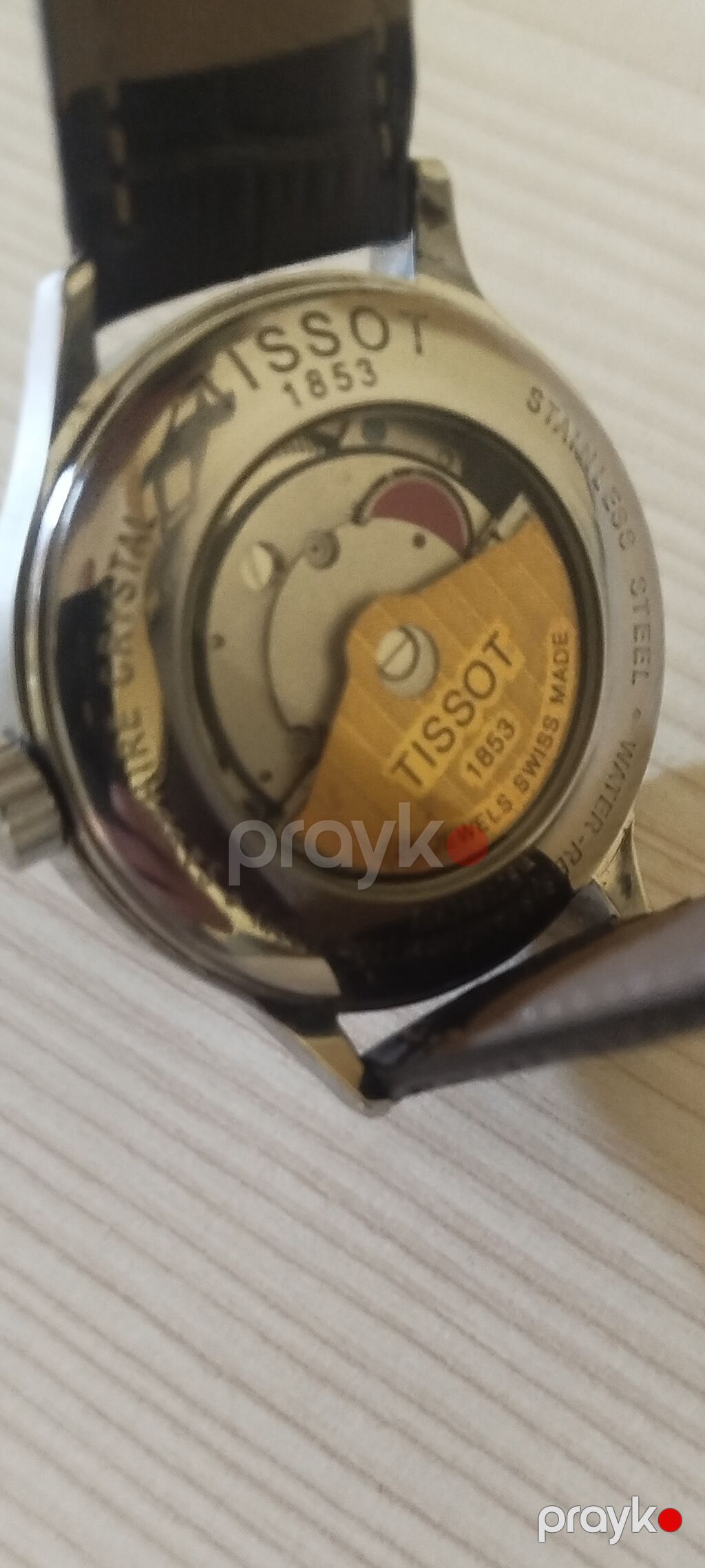 Tissot 1853 avtomatik kişi qol saatı - İsveçrə istehsalı, Swiss Made — Qol saatları, Bakı (2)