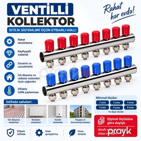Ventilli Kollektor — Bakı