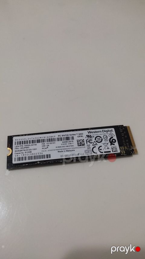 SSD M2 nvme 512GB — Bakı