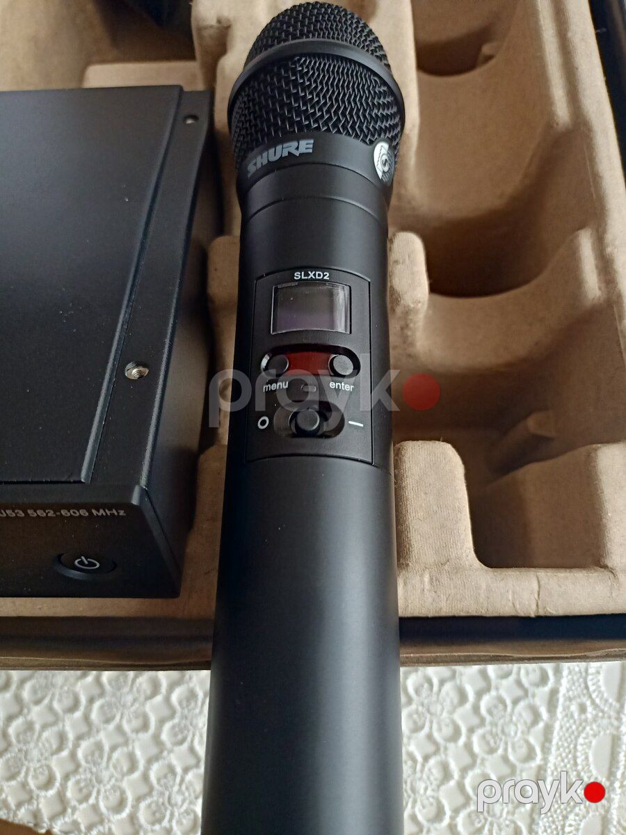 Mikrofon Shure SLXD4 KSM11 — Səs texnikası, Bakı (6)
