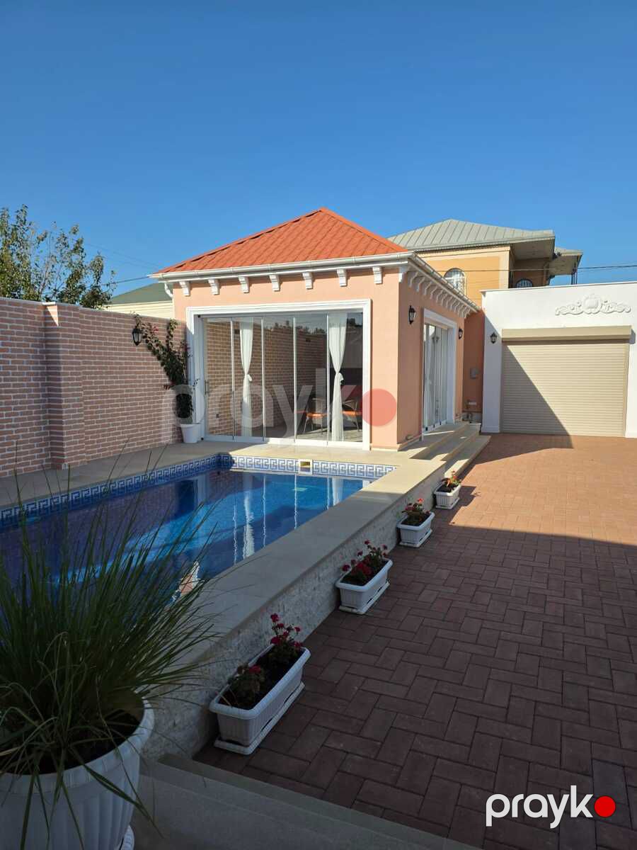 Satılır 5 otaqlı həyət evi/bağ evi 200 m² — Ev, villa, Bakı (6)