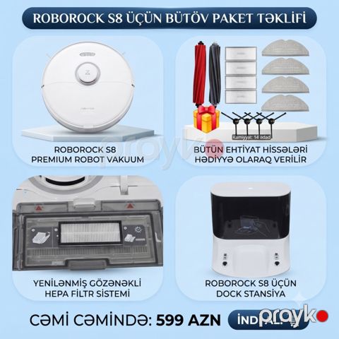 Roborock S8 — Bakı