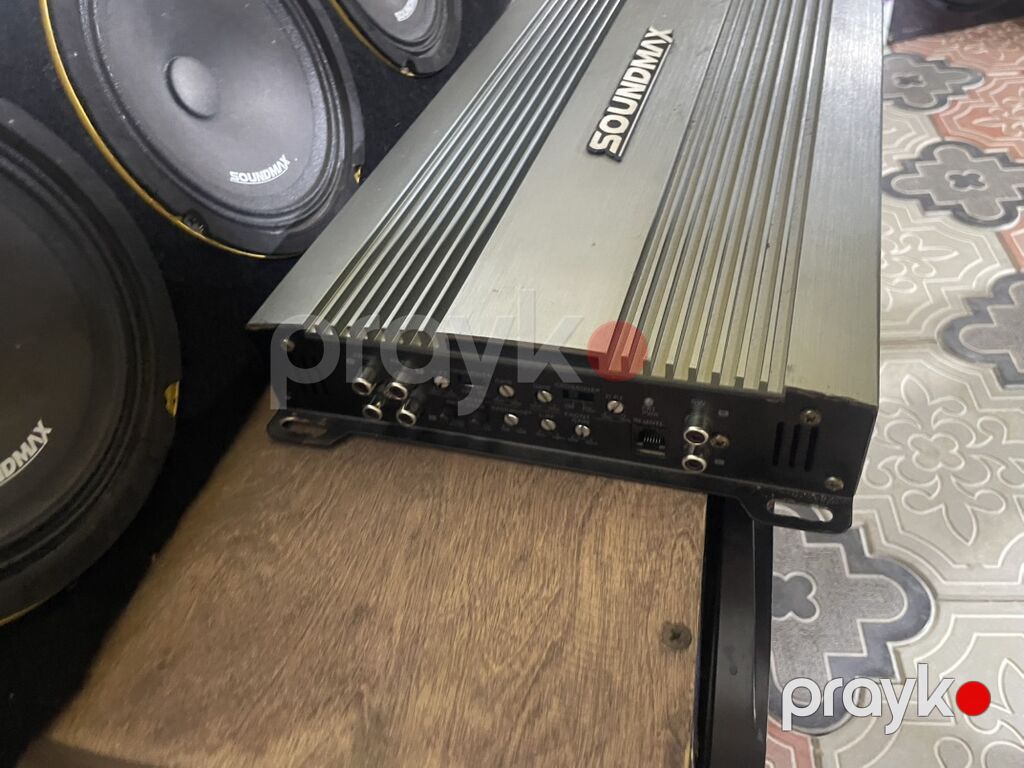 Avtomobil akustika paketi – Soundmax + Kenwood Tərkib: - 4 ədəd — Avtomobil akustikası, Balakən (4)