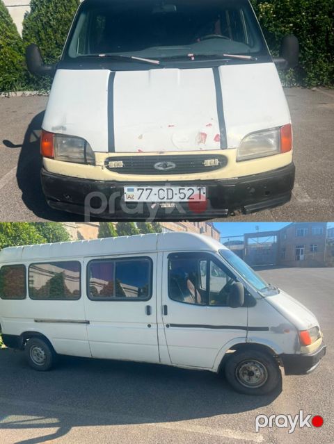 Ford Transit mikroavtobus - Korpus: uzun tavanlı, 3 yana pəncərəli — Masazır
