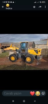 FL936E ön yükləyici (kabel kabinli, sarı/boz rəng) - Təkərli yükləyici — Forklifts