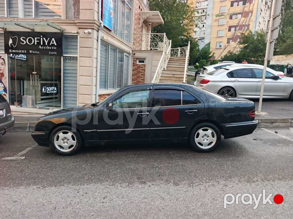 Mercedes E 270, 2.7 L, 2001 il, 235 000 km — Avtomobillər, Bakı (5)
