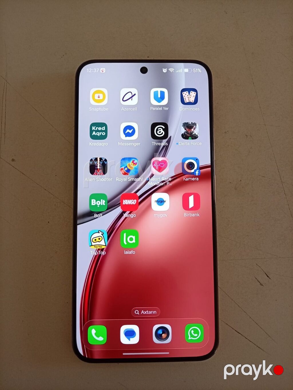 Honor X9d, 256 GB, rəng - Qırmızı, Barmaq izi — Honor, Bakı (2)