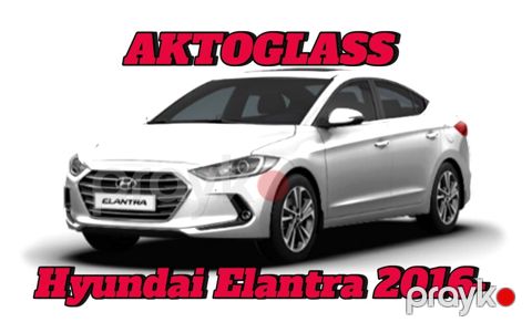 "Hyundai Elantra 2016" şüşələri — Bakı