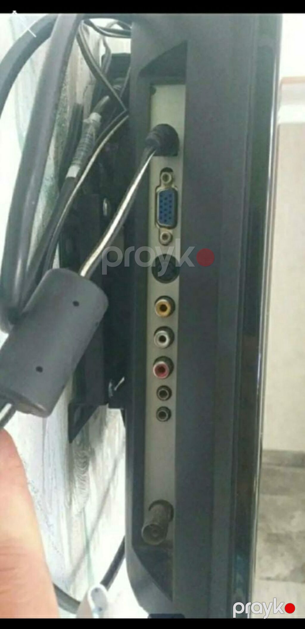 Divar tipli kiçik ölçülü LCD televizor - Ekran: təxminən 17–19 düym — Televizorlar, Digah (3)