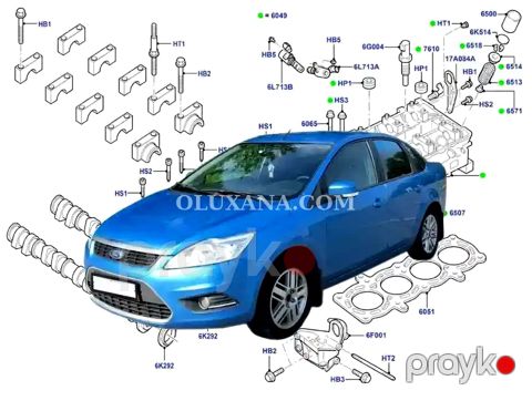 Ford Focus ehtiyyat hissələri — Bakı