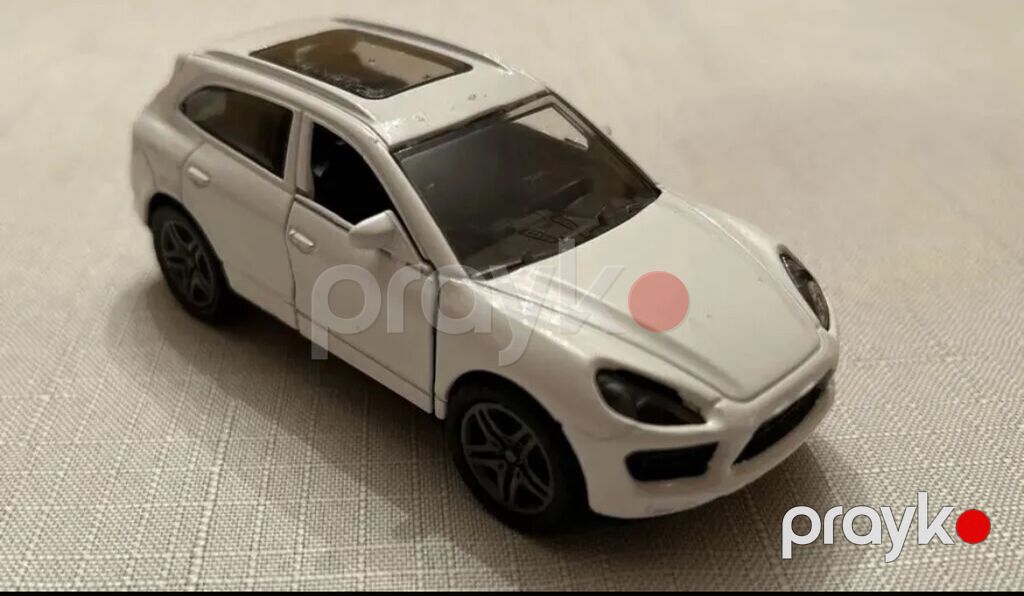 Ağ rəngli metal miniatur SUV modeli (oyuncaq maşın) - Korpus: dözümlü — Oyuncaq nəqliyyatı, Bakı (2)