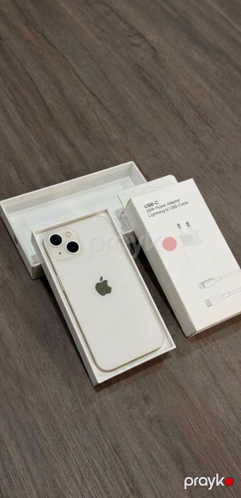 IPhone 13, 128 GB, Ağ, Face ID — Bakı