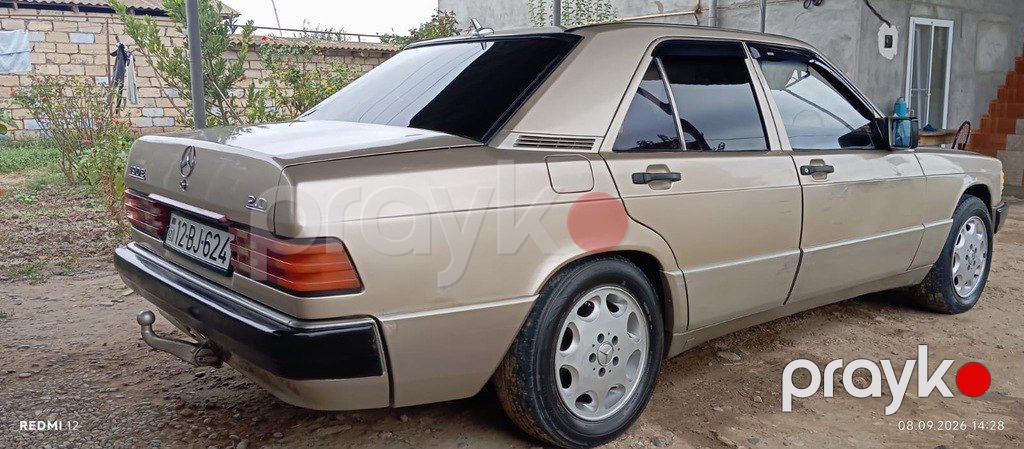 Mercedes 190, 2.0 L, 1991 il, 200 000 km — Avtomobillər, Bakı (12)