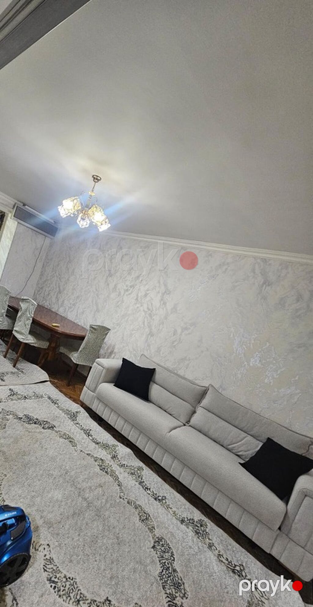 3 otaqlı mənzil – mebel və texnika ilə Planlama: - Geniş qonaq otağı — Mənzil, Bakı (4)