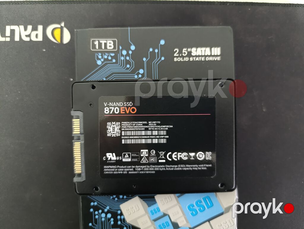 Məhsul: 2.5" Sata III SSD – 870 EVO, 1TB Xüsusiyyətlər: - Tutum: 1TB — Sabit diskləri, Bakı (2)