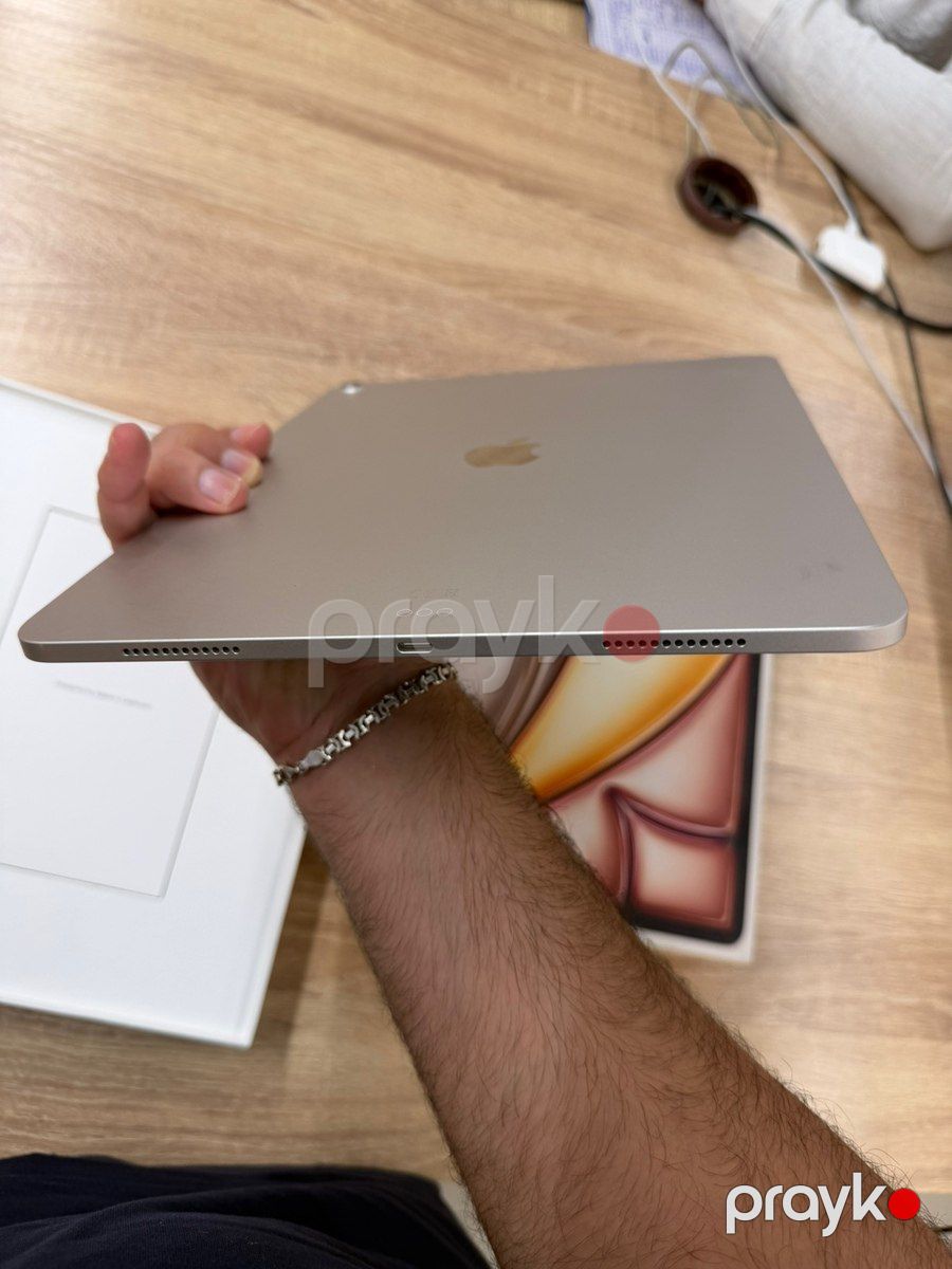 Apple iPad Air 13 inch M3 128GB Starlight — Planshetlər, Bakı (5)