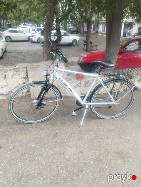 Şəhər/trekking tipli velosiped – La Strada Comfort - Rəng: gümüşü — Bakı