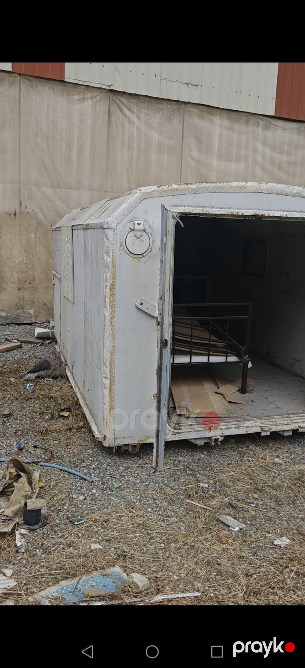 Metal konteyner – sahə ofisi/anbar üçün 2 ədəd köhnə konteyner — Hazır konstruksiyalar, Bakı (4)
