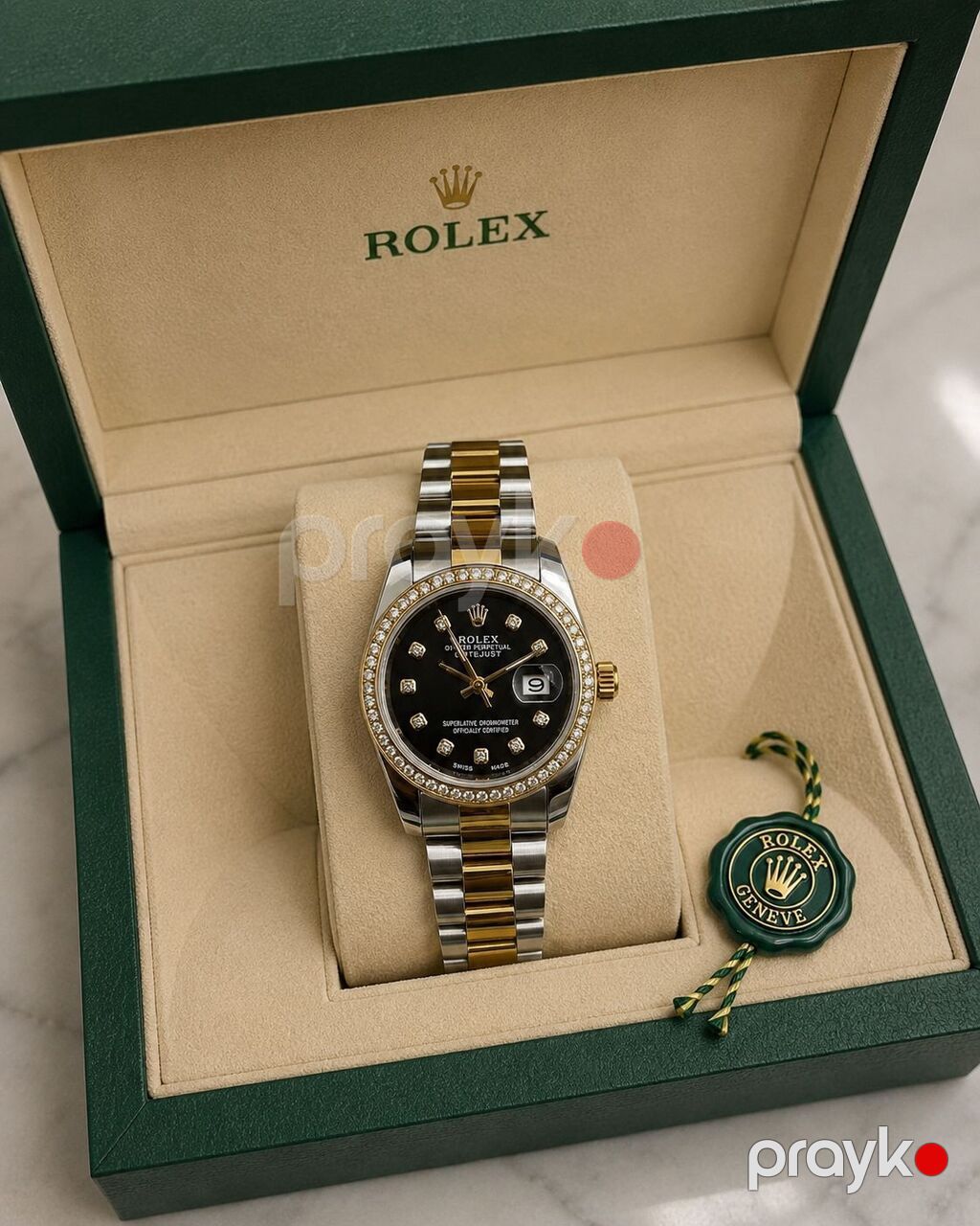 Yeni, Qol saatı, Rolex, rəng - Çəhrayı — Qol saatları, Mehdiabad (2)