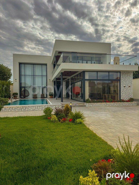 Satılır 6 otaqlı həyət evi/bağ evi 360 m² — Ev, villa, Bakı (3)
