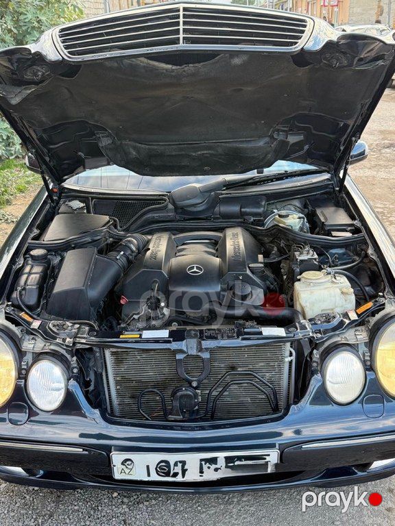 Mercedes E 320, 3.2 L, 2001 il, 250 000 km — Avtomobillər, Bakı (6)
