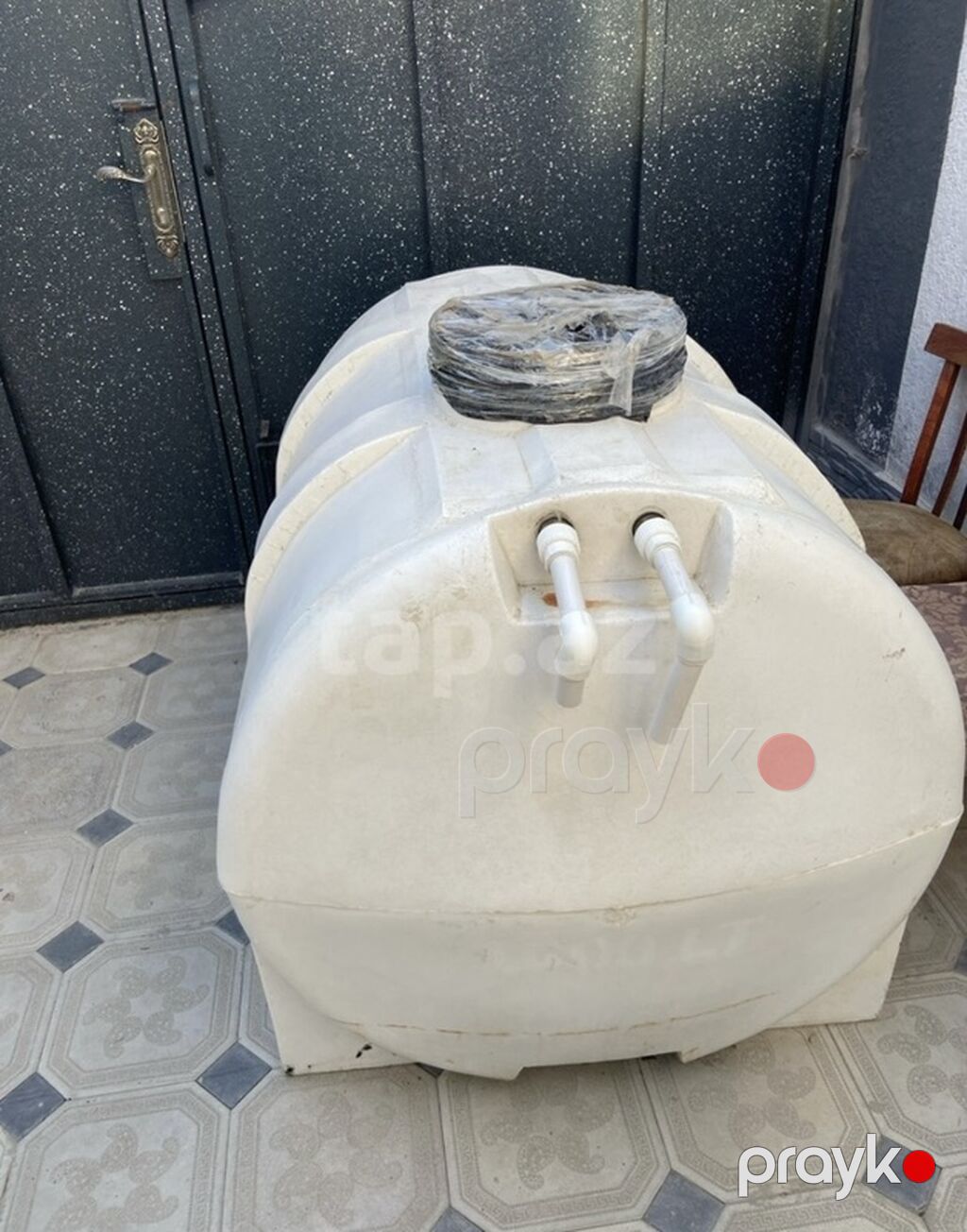 Bak, Plastik, 1000 l l, İşlənmiş, Ünvandan götürmə — Su çənləri, kanisterləri, bochkalar, Digah (2)