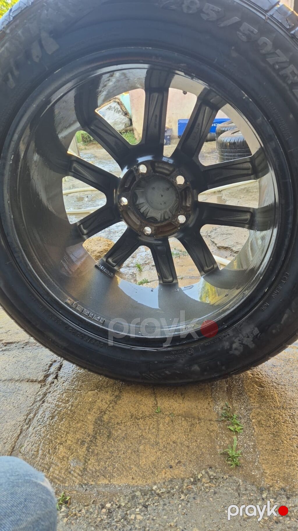 4 ədəd yay şini və yüngül lehimli disk komplekti - Ölçü: 205/55 R16 — Diskləri, Bakı (5)