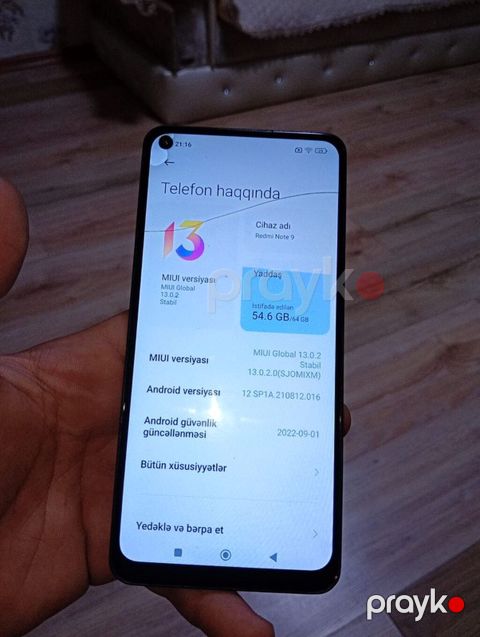 Redmi Note 9, 64 GB, Barmaq izi — Xırdalan