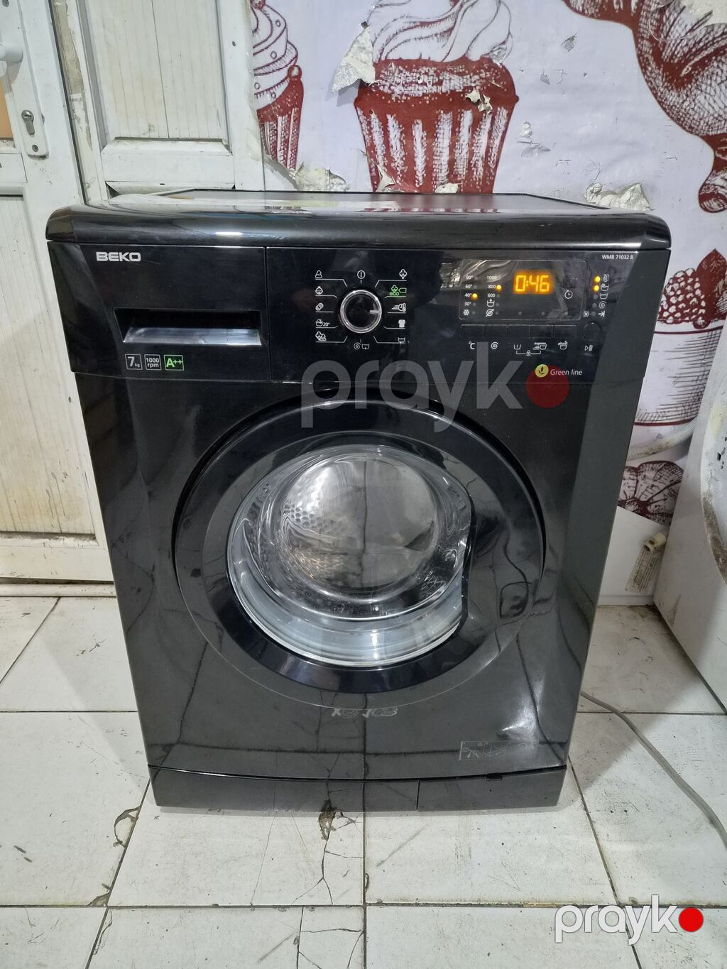 Paltaryuyan maşın Beko, 7 kq, İşlənmiş, Avtomat, Qurutma var, Pulsuz çatdırılma, Ödənişli çatdırılma — Çamaşır maşınları, Bakı (2)