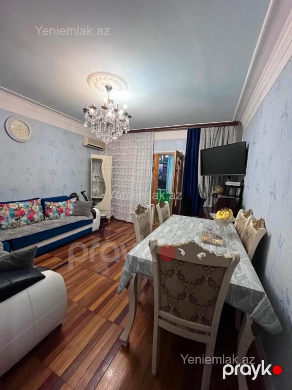 Satılır 2 otaqlı Bina evi menzil (Köhnə tikili), 52 m², 3-cü mikrorayon — Mənzil, Sumqayıt (3)