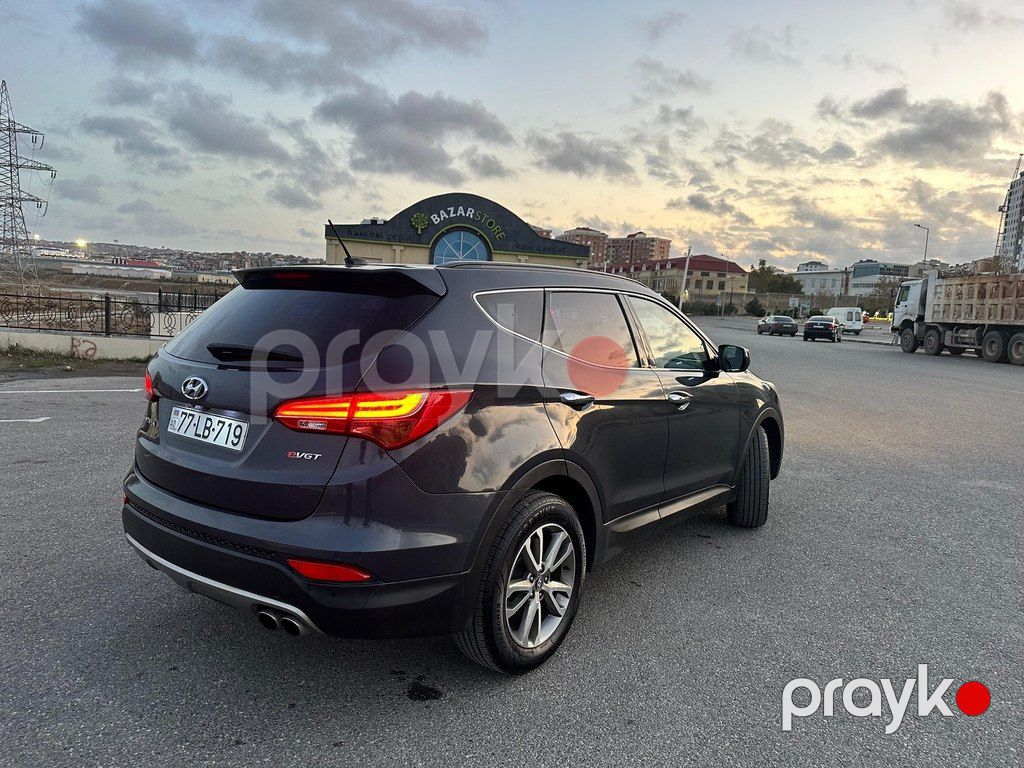 Hyundai Santa Fe, 2.2 L, 2013 il, 190 000 km — Avtomobillər, Bakı (8)