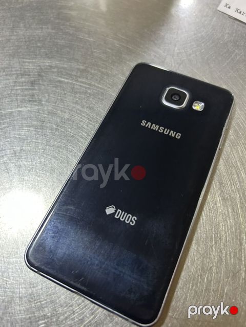 Samsung Galaxy A3 2017, 16 GB, rəng - Qara, Sensor, İki sim kartlı — Bakı