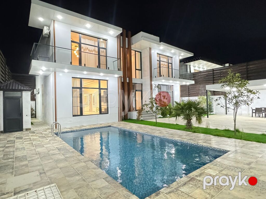 İcarəyə verilir 5 otaqlı həyət evi/bağ evi 400 m² — Ev, villa, Bakı (4)